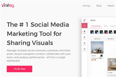 视觉社媒营销工具：Viraltag