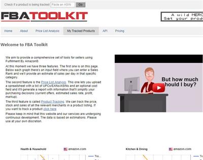 FBA工具包：FBA Toolkit