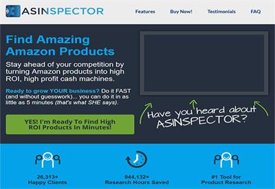 亚马逊数据分析插件：ASINspector